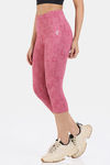 Zelocity Quick Dry 3/4Th Gym Leggings - Cashmere Rose — thumbnail 2